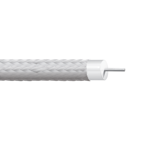 Belden 1672A 29 AWG 1 Conductor Solid Silvered Copper Covered Steel 75 Ohm Conformable Coax Cable
