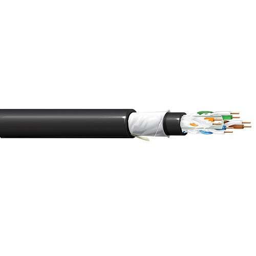 Belden OSP6AU 23 AWG 4 Pair Solid Bare Copper Category 6A Premise 300V Horizontal Cable