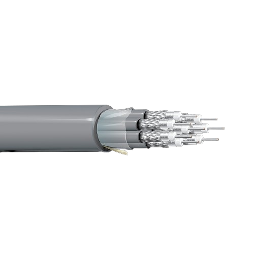 Belden 734C6 20 AWG 6 Conductor Solid Silvered Copper 300V DS3/DS4 Central Office Coax Cable