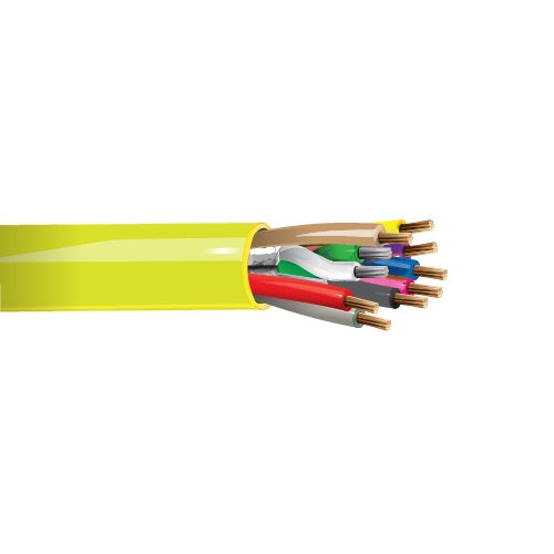 Belden 6408MD 22 AWG 1 Pair Tinned Copper 20 AWG 8 Conductor Bare Copper 300V OSDP Access Control Cable