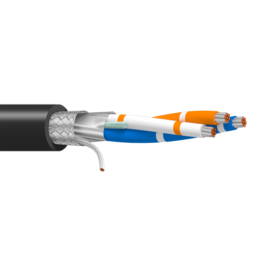 Belden 3106A 22 AWG 3 Conductor 7x30 Stranding Tinned Copper 300V Multi-Pair Cable