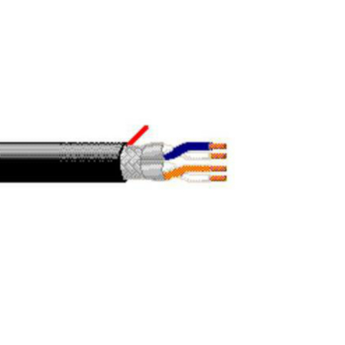 Belden 9688 22 AWG 2 Pair Solid Bare Copper 150 Ohms Multi-Conductor Cable
