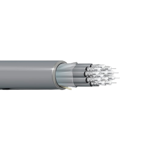 Belden 735C12 25 AWG 12 Conductor Solid Silvered Copper 300V DS3/DS4 Central Office Coax Cable