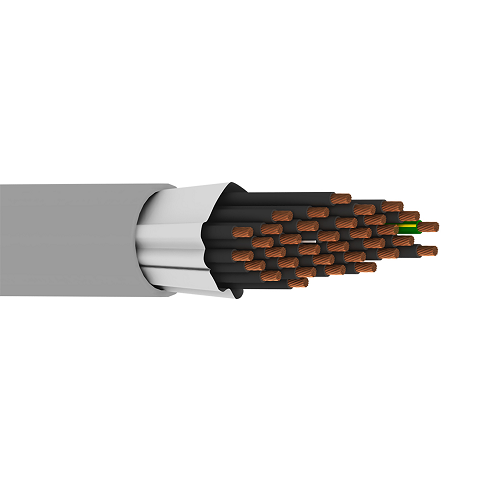 Belden 7430W 16 AWG 33 Conductor 1 Ground Wire 26x30 Stranding 600V Flex Cable
