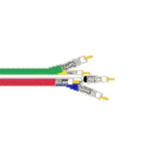 Belden 1855S6 23 AWG 6 Pair Solid Bare Copper 300V Digital Coax Snake Cable