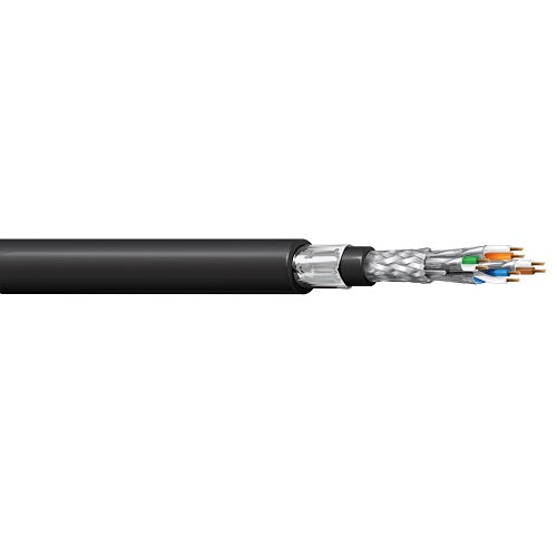 Belden 1303E 24 AWG 4 Pair 7x32 Stranding Bare Copper 72V CatSnake Category 6A Cable