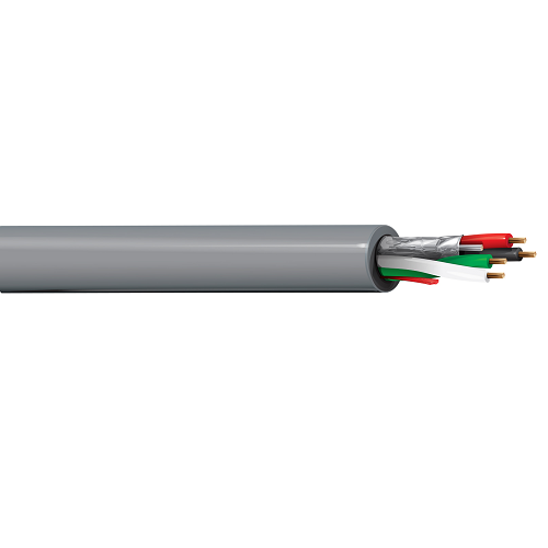 Belden 6502GE 22 AWG 1 Pair 2 Conductor 7x30 Stranding Bare Copper 300V Security and Sound Cable