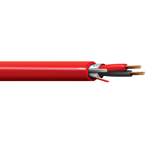 Belden 5000FL 12 AWG 2 Conductor 19x25 Stranding Bare Copper 300V Fire Alarm Cable