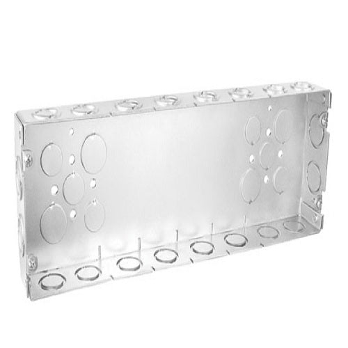 1-5/8" Six Gang Multi-Gang Box GB-1586 (Pack of 10)