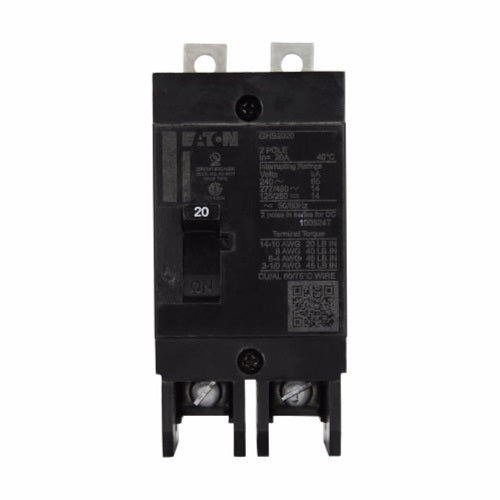 20A Two Pole 480Y-277V Molded Case Circuit Breaker GHB2020