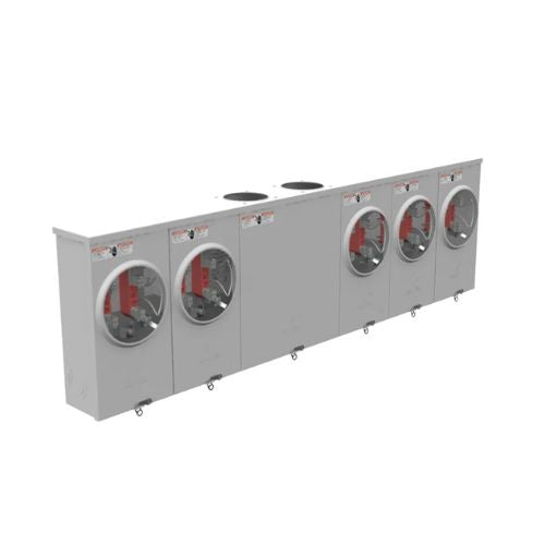 4 Terminal 5-Position 200A Ringless Meter Socket with Horn Bypass U1255-R-KK-EX-RGE