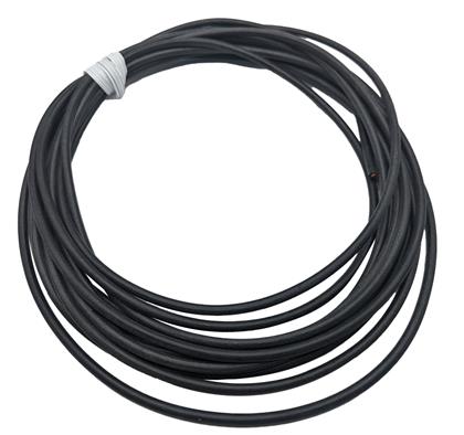 WI-M-18-10-0 - 10ft Flexible Silicone Copper Wire, 18 AWG, Black (Pack of 8)