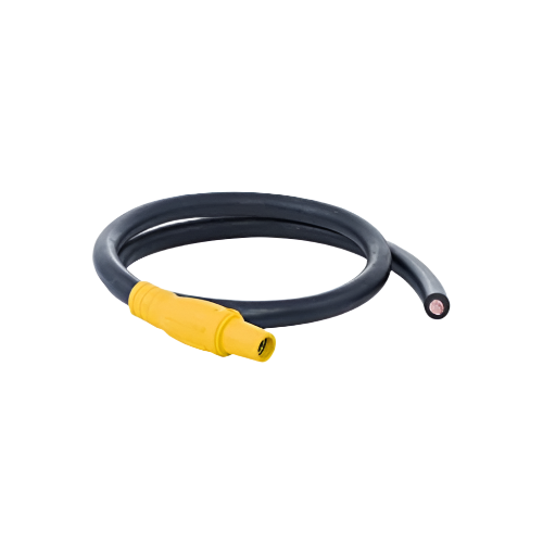 2/0 AWG Genflex Type W Power Cable CAM Female Connector to Opposite Bare