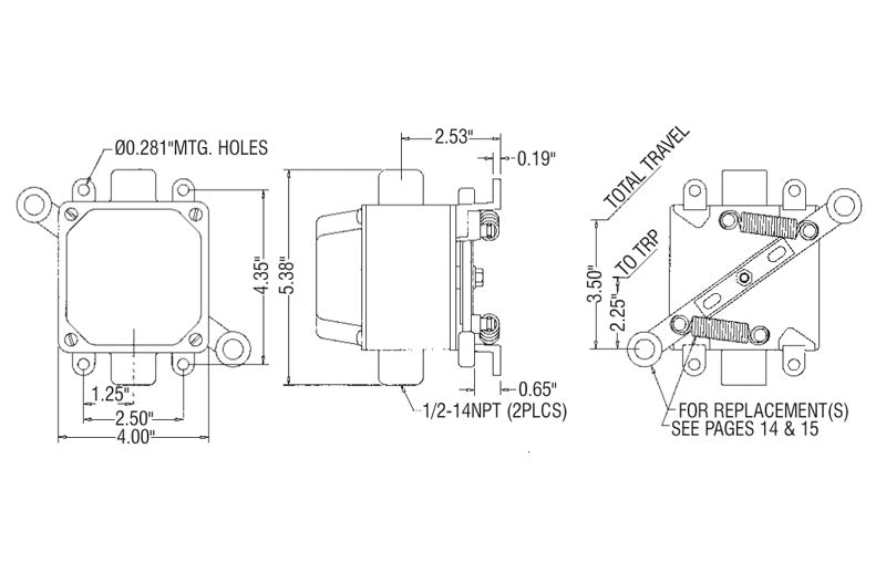 04945-100 Rope Operated Sequence Switches