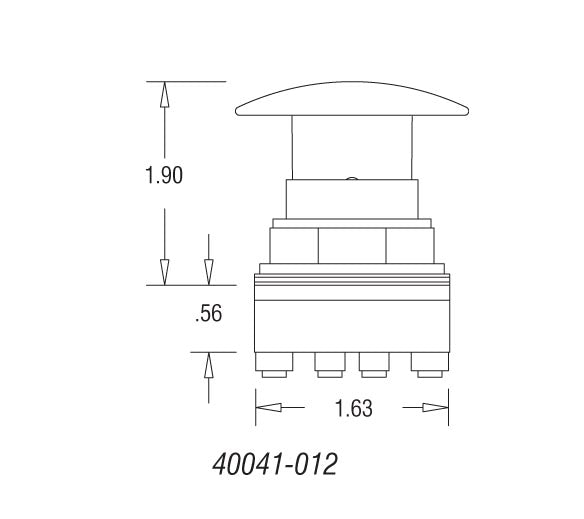 40041-012 30.5mm Push Buttons