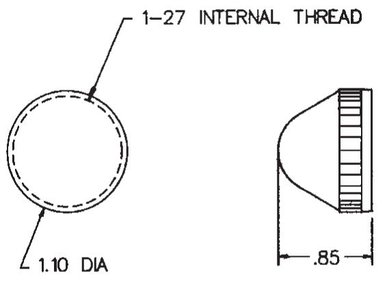 40431-008 Lenses for Pilot Lights and Operators