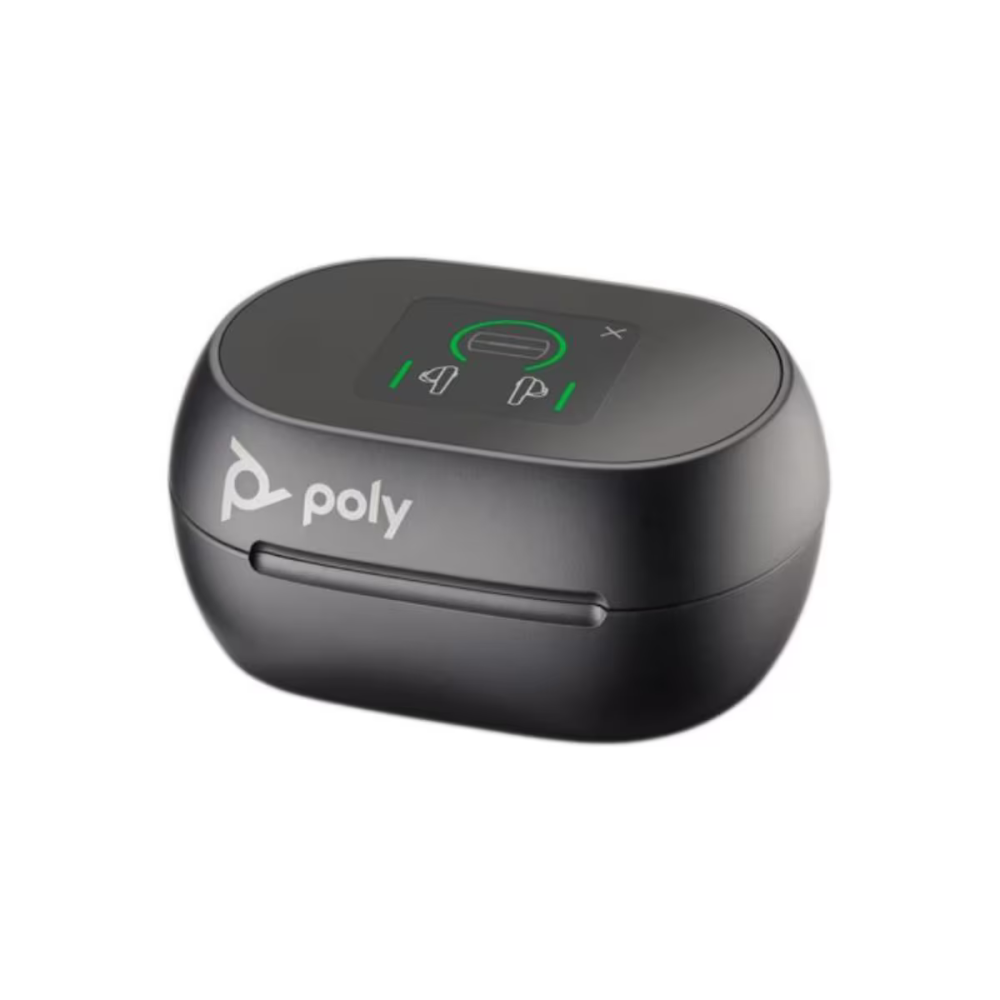 7Y8G3AA - Premium Poly Voyager Free 60+ Earbuds with Touchscreen Case