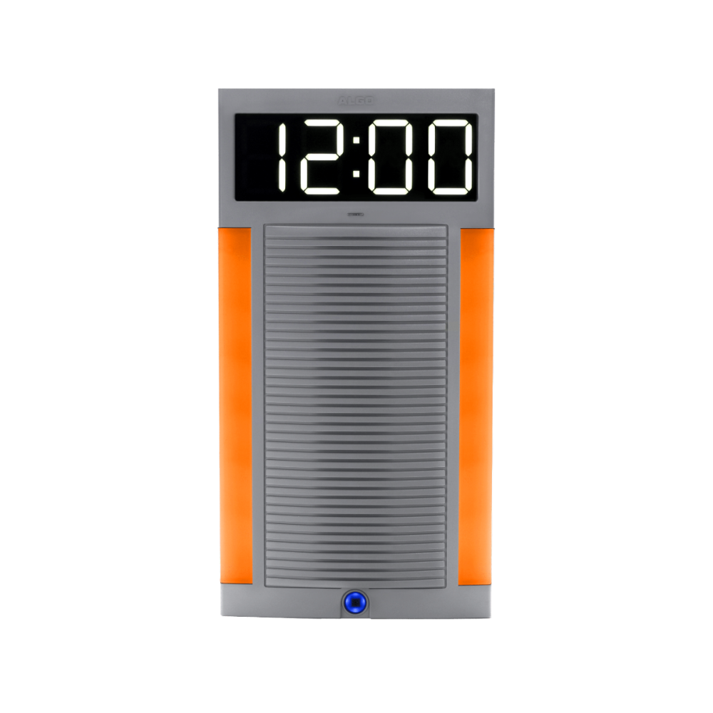 8190S-IC - Wideband PoE Speaker-Clock for PA and Emergency Alerts