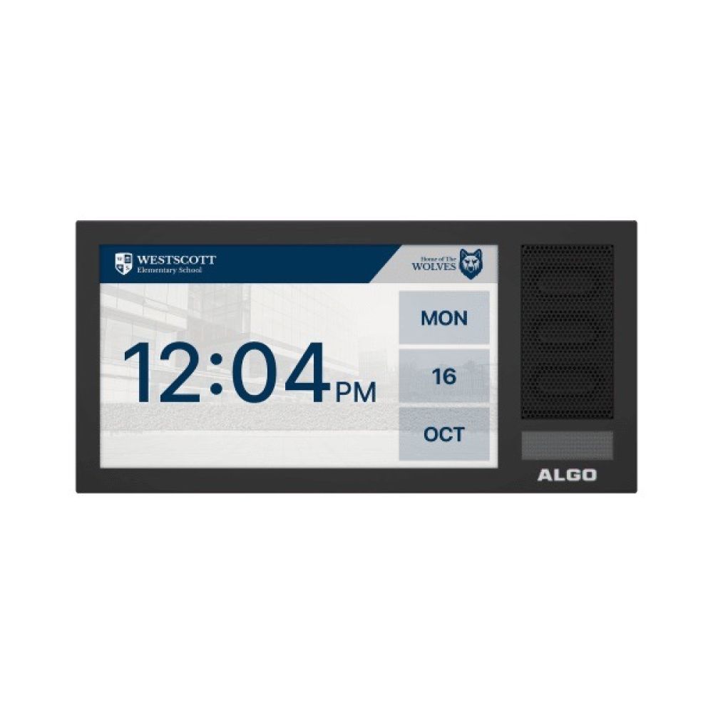 8410 - 15.6" IP Display with Speaker & Multi-Color Alerts