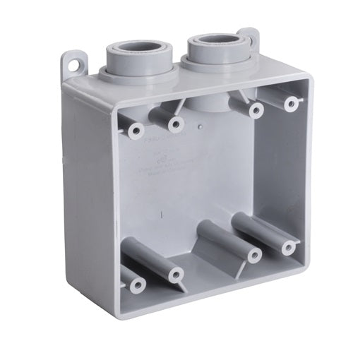 3/4" Weatherproof Box Two Gang FSS Type 1298 (Pack of 10)