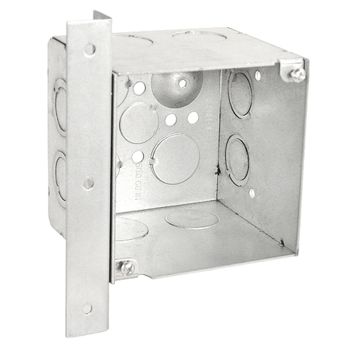 4 Inch Square 3-1/2 Inch Junction Box Vertical Right Angle Bracket 52181-AB (pack of 20)
