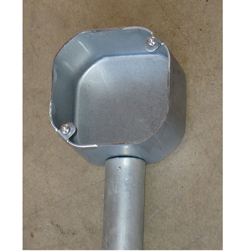 4 Inch Blank Octagon Box 2-1/8 Inch Deep No Knockouts 54171-BLNK (Pack of 25)