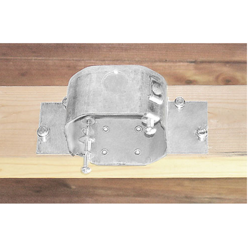 4 Inch Octagon Fan Box 2-1/8 Inch Deep With Bracket 54171-FAN (Pack of 30)