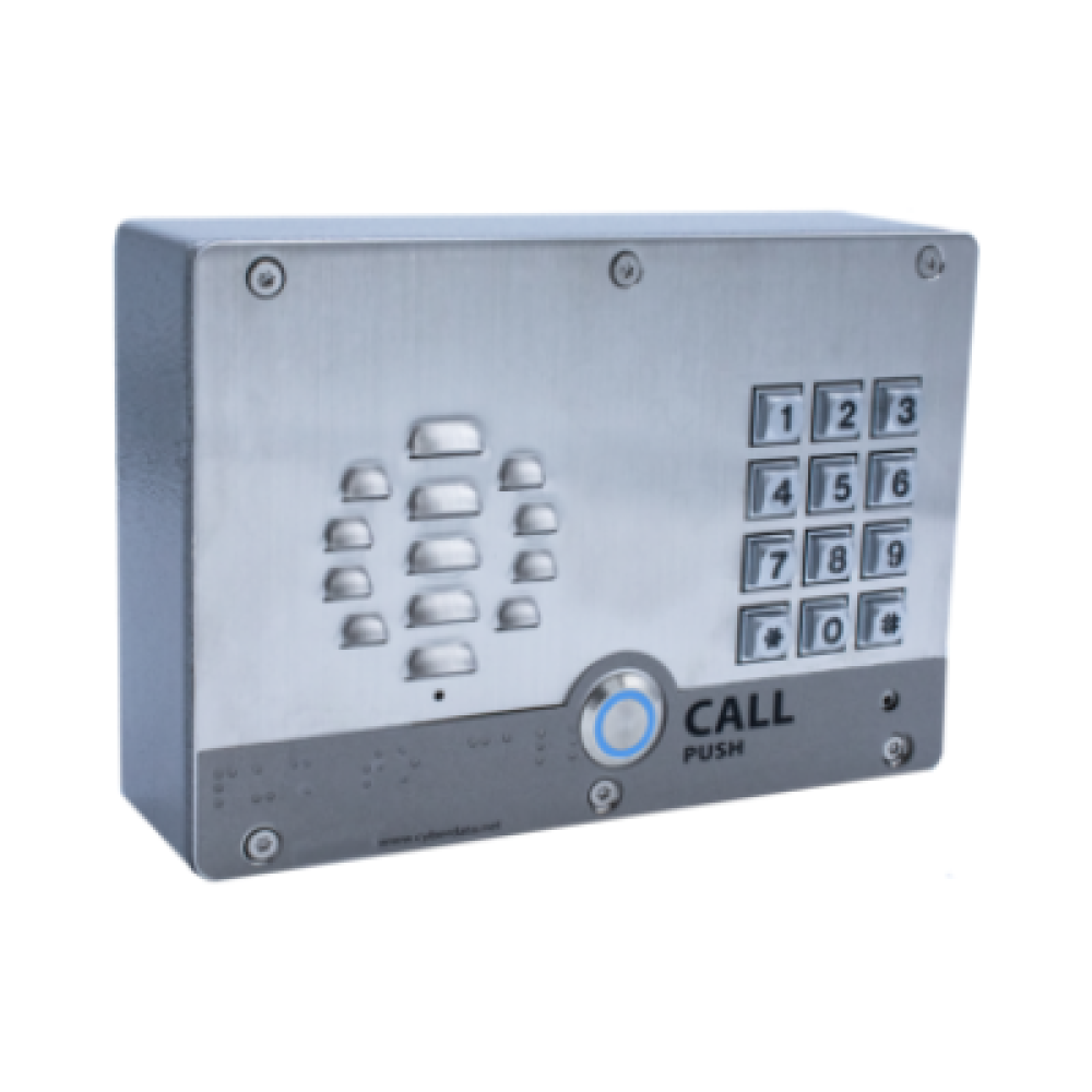 11214 - IP64 Weatherproof SIP Keypad Intercom for Outdoor Use