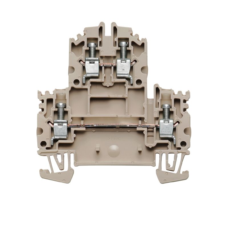 1041900000 - Modular 4N Beige Terminal Block, 800V, 4 Connections (Pack of 50)