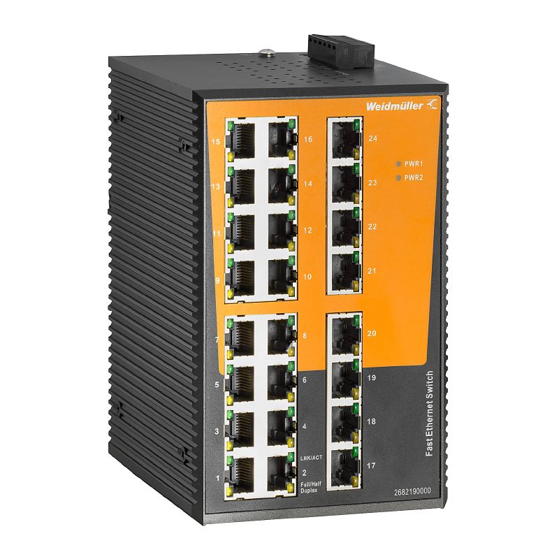 2682190000 - 24-Port Unmanaged Network Switch for Extreme Temperatures