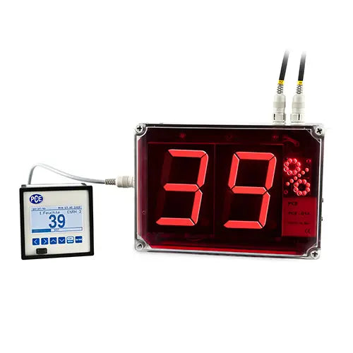 PCE-G1A - Large IP54 Panel Meter for Humidity & Temperature Monitoring