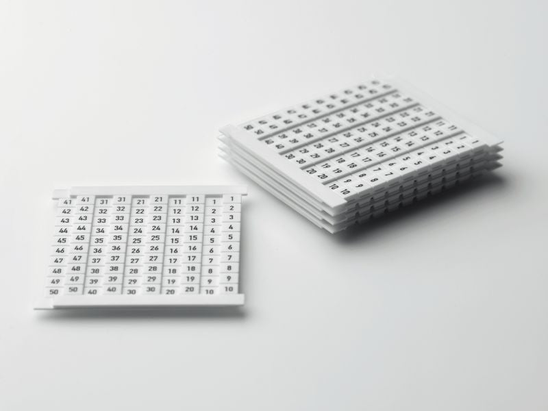 0523060021 - 5x5mm RoHS Compliant Terminal Marker for Electrical Installations (Pack of 500)