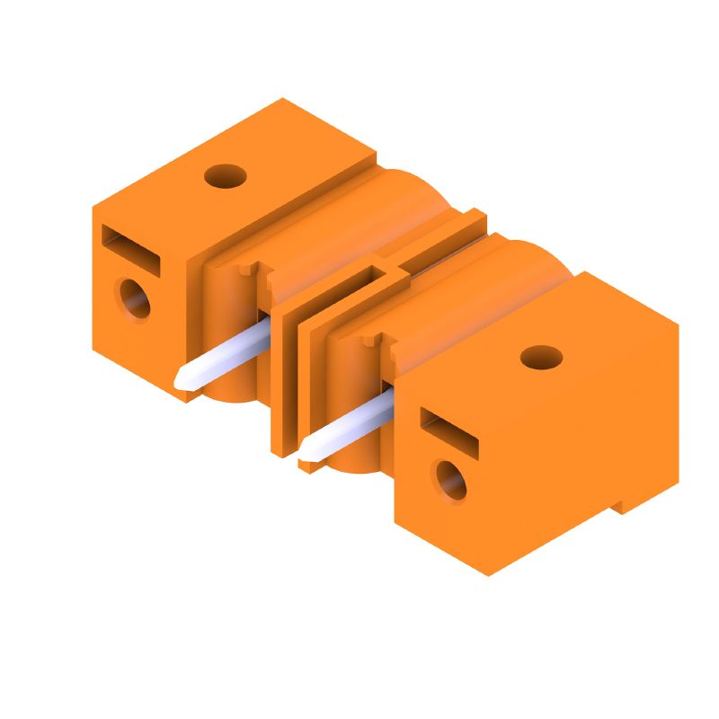 1140980000 - 7.62mm Pitch Plug-in Connector with 180° Elbow and Flange (Pack of 72)