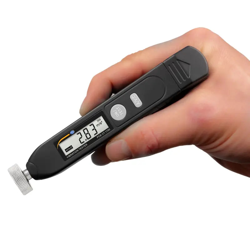 PCE-VT 1100M - Hand-Held Vibration Meter for Machine Maintenance