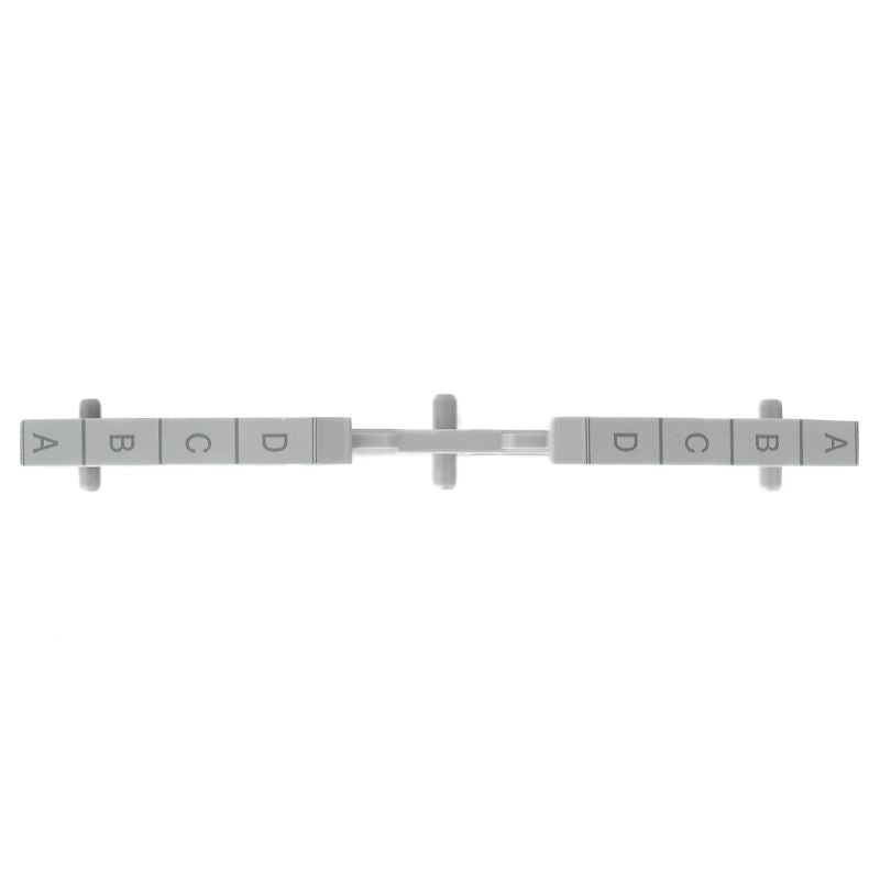 1297890000 - Grey P-Series Partition Plate, 2mm x 41.1mm x 70mm (Pack of 10)