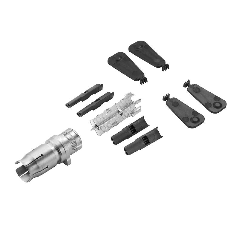 2427910000 - Cat. 6A Female Connector with Gold-Plated Contacts, 10 Gbps (Pack of 2)