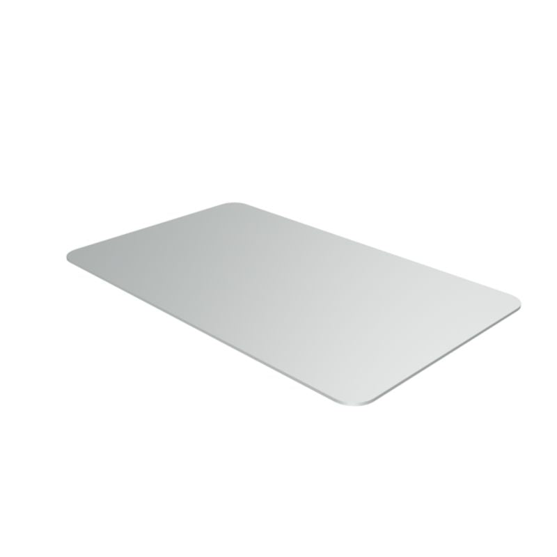 1500200000 - RoHS Compliant 43x70mm Chrome-Coated Aluminium Device Marker (Pack of 80)