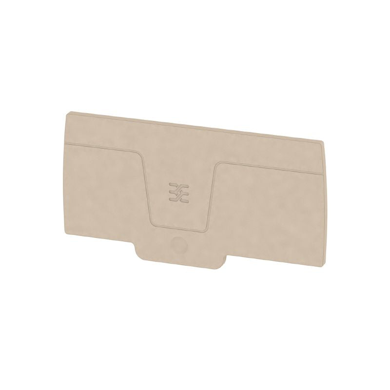 1988300000 - AEP AP12 RoHS Compliant End Plate, 46mm x 87mm, Dark Beige (Pack of 20)