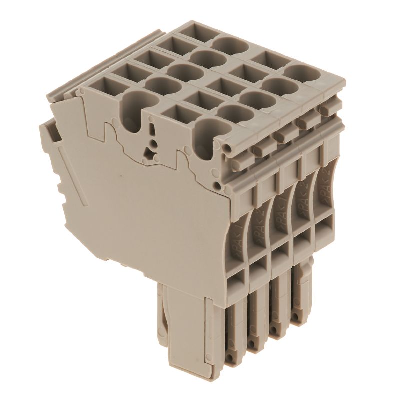 1815770000 - Dark Beige 2-Conductor Plug-In Connector for Direct Mounting (Pack of 20)