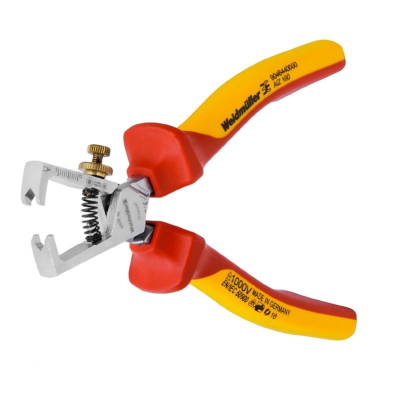 9046440000 - VDE-Insulated Wire Stripping Pliers, 5mm Max Diameter