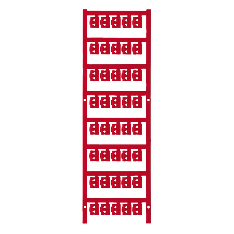 1813150000 - Red MultiCard Clip for 1.5-2.5 mm Cables, 12 x 5.8 mm (Pack of 200)