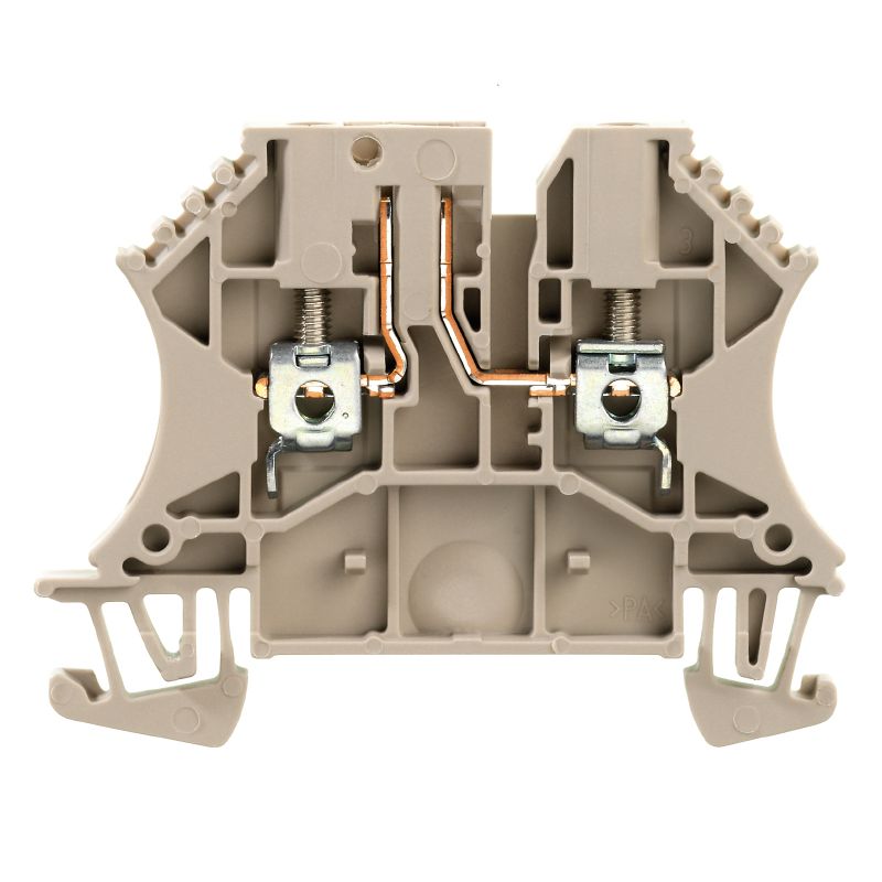 8731670000 - Dark Beige Test-Disconnect Terminal for 2.5 mm² Wire (Pack of 100)