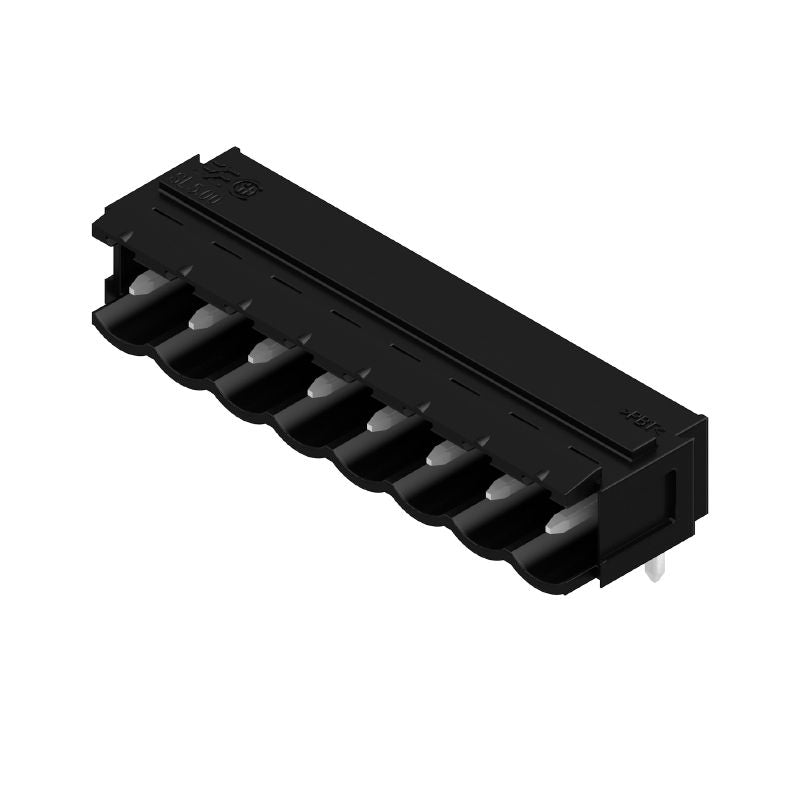 1626250000 - 8-Pole 5mm PCB Connector with 90° Solder Pin (Pack of 50)