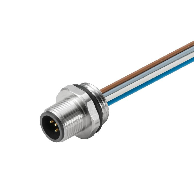 1856120000 - M12 Straight Plug, 5-Pole, 0.5m Cable Length
