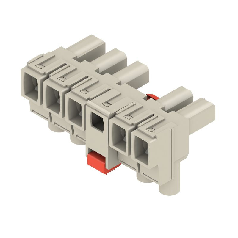 2008110000 - 7.62mm 5-Pole Female PCB Connector, 180° Angle (Pack of 30)