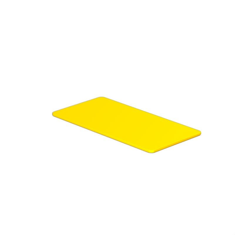 1078320000 - Yellow 30x60mm Polyamide Device Marker with Adhesive (Pack of 30)