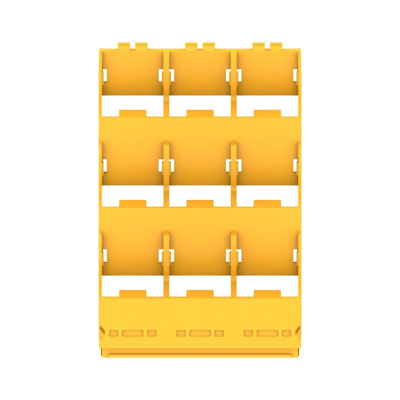 2653380000 - OMNIMATE 67mm Traffic Yellow Side Element, RoHS Compliant (Pack of 8)
