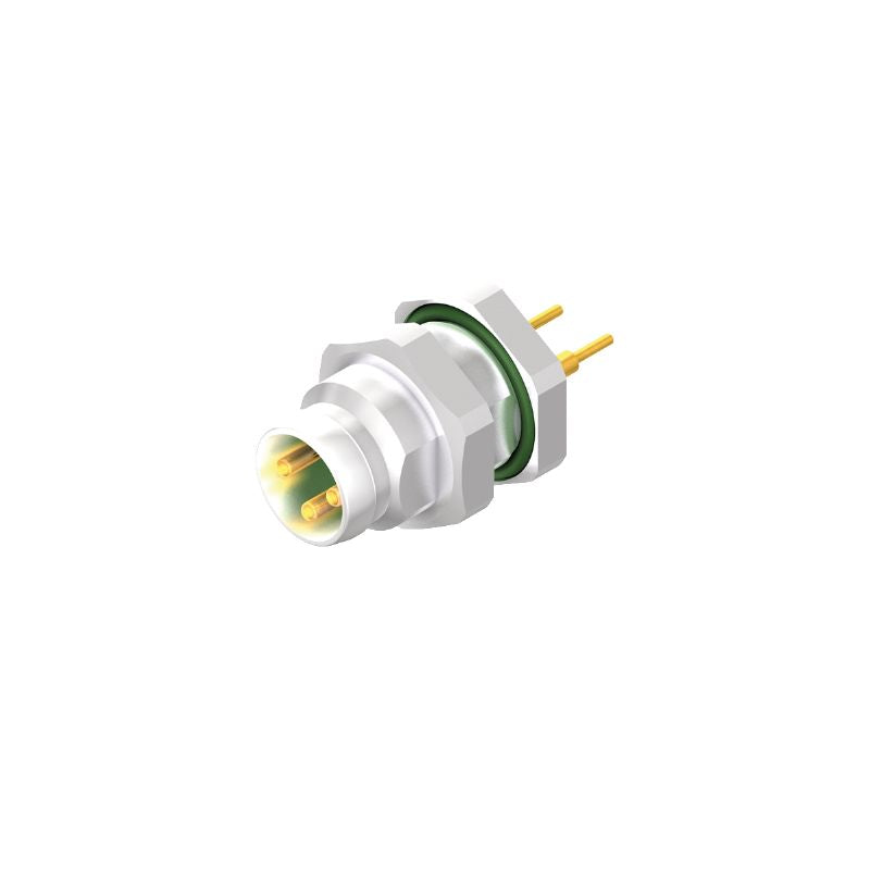1467610000 - M8 Brass Connector with 8 Poles, IP67 Rated (Pack of 20)