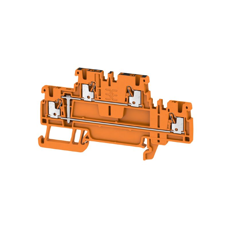 2471460000 - A2T Double-Tier Orange Terminal, 1.5 mm², 500 V, 17.5 A (Pack of 50)