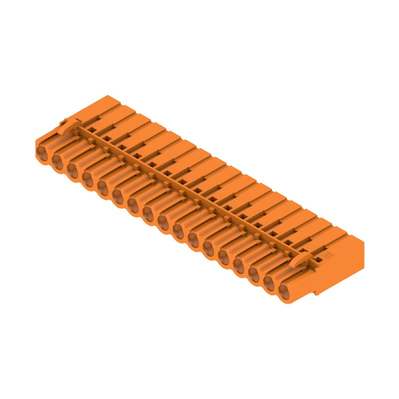 1047870000 - 5.08mm 17-Pole PCB Female Connector with Crimp Connection (Pack of 20)